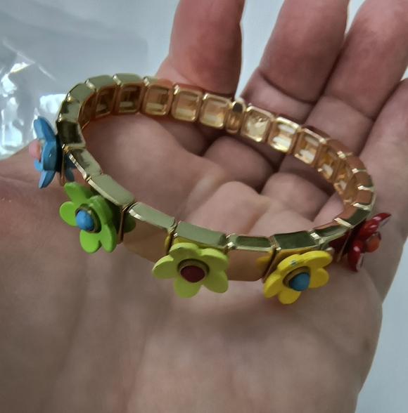 LoveShackFancy Jewelry - Love Sack Fancy X Viola Pisenti Flower Bracelet